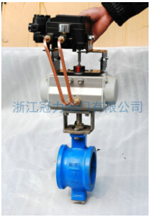 氣動(dòng)V型調(diào)節(jié)球閥的兩種動(dòng)作原理？